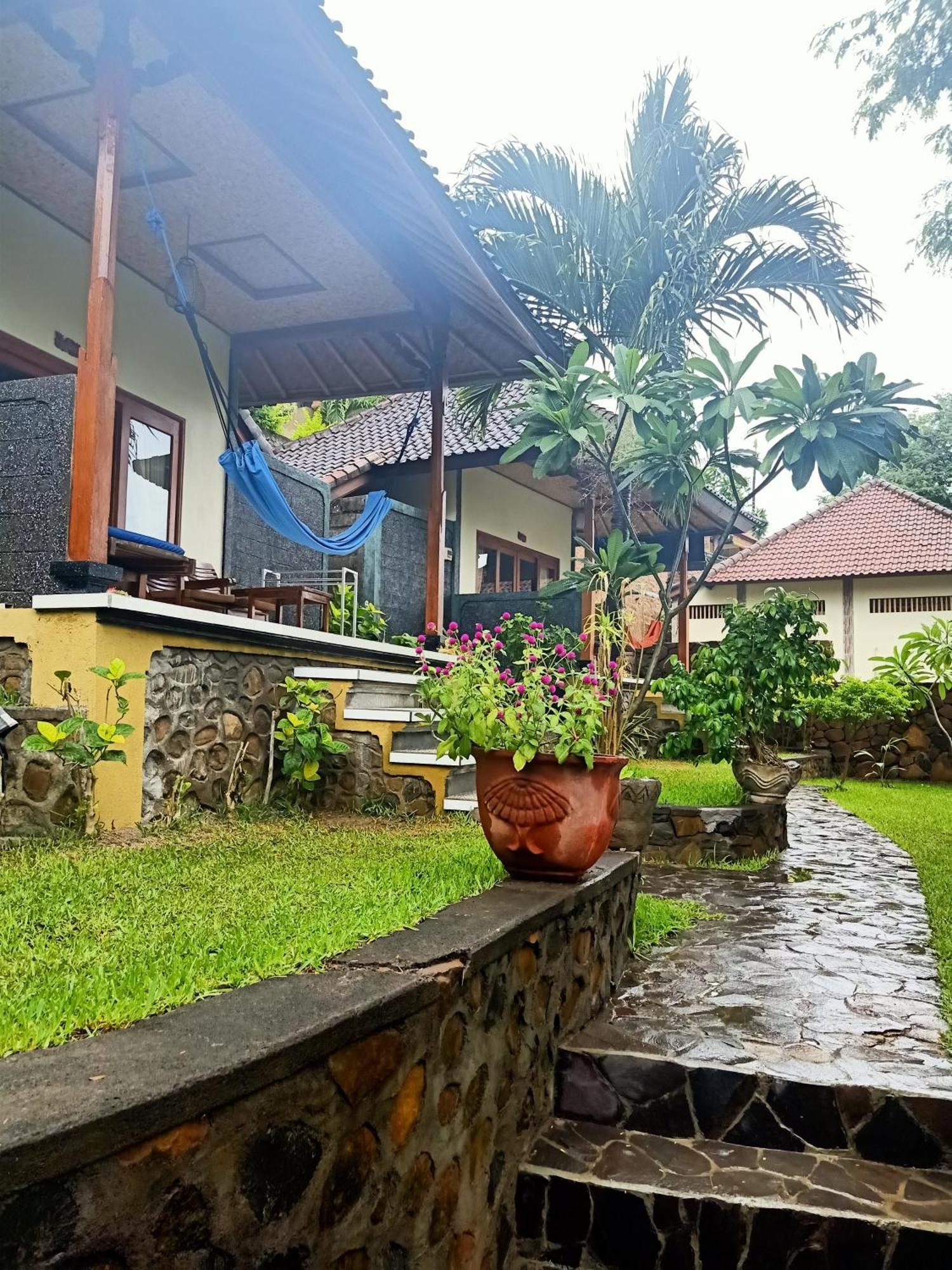 Bamboo Bali Apartment อาเม็ด ห้อง รูปภาพ