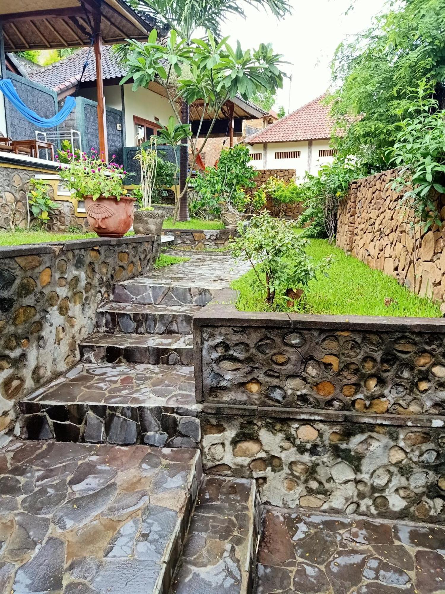 Bamboo Bali Apartment อาเม็ด ห้อง รูปภาพ