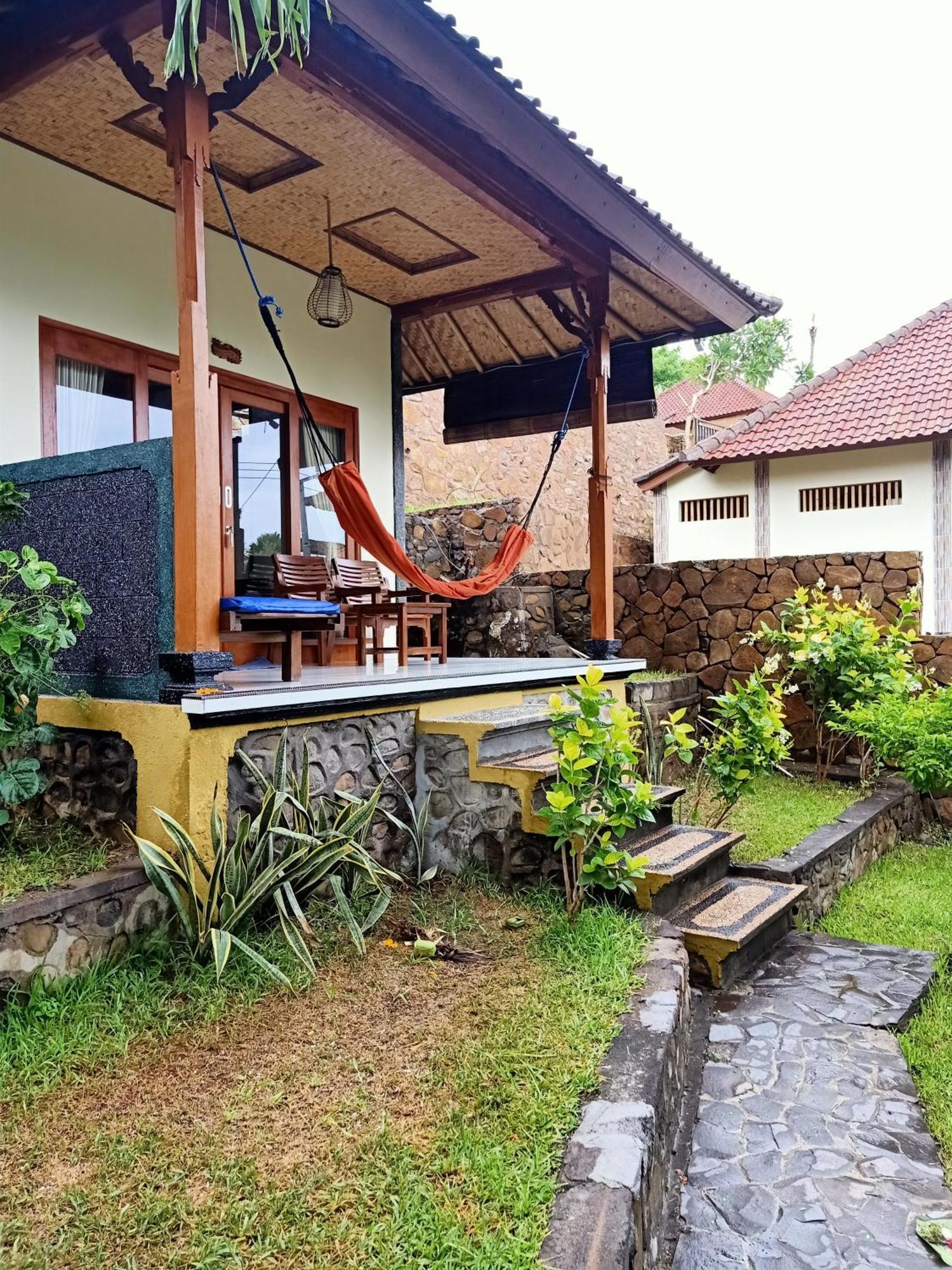 Bamboo Bali Apartment อาเม็ด ห้อง รูปภาพ